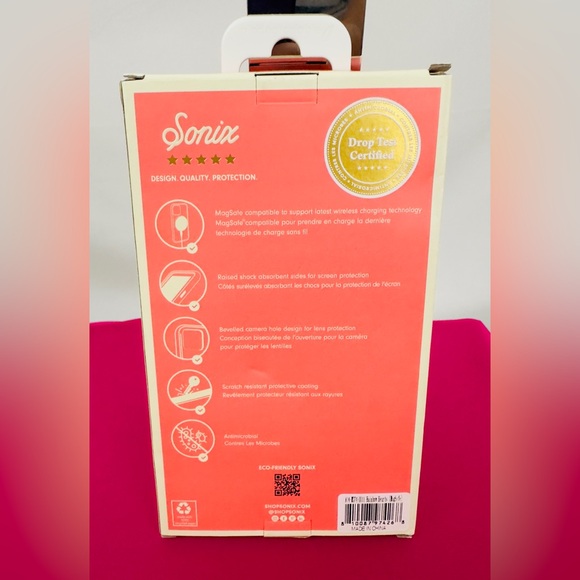 Sonic Rainbow Hearts MagSafe® Compatible iPhone Case iPhone 13 & 14 New in box! - Picture 2 of 9